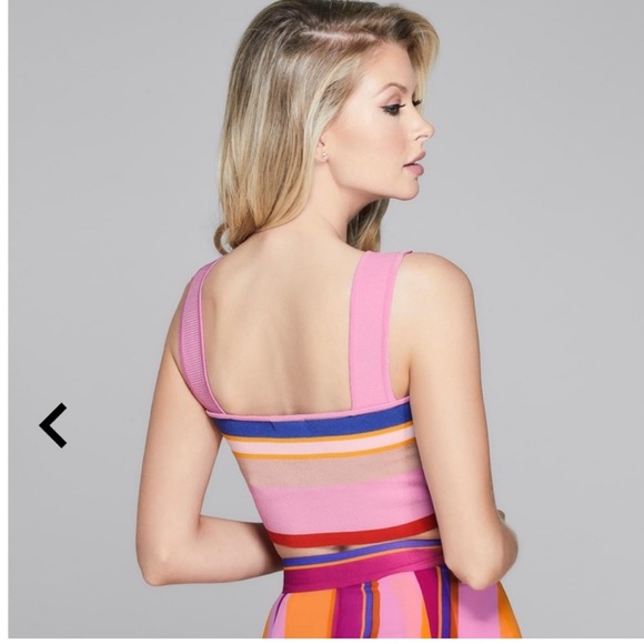 Marciano striped crop top - brand new with tags! - Picture 2 of 5